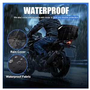 Wasserdichte Motorrad Hecktasche große Kapazität Rücksitz Helm Tasche Reiten Ausrüstung