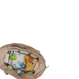 Grosse Baby Wickeltasche Tote, multifunktionaler Reise Organizer für Babypflege.
