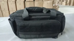 Borsa per attrezzi tattica nera borsa di stoccaggio multifunzionale per lavoro.