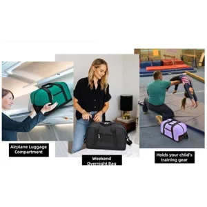 Small sports gym bag travel carry-on luggage handbag crossbody shoulder bag for daily use