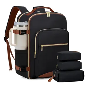 Large Capacity Travel Backpack Business Laptop Backpack Multi-Pocket School Bookbag Casual Daypack For Men And Women