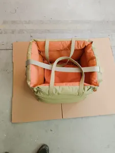 Sac de transport pour siege auto de animal grande capacite lit de voyage pour chien