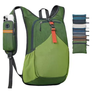 Lightweight breathable foldable outdoor hiking backpack waterproof rucksack for travel