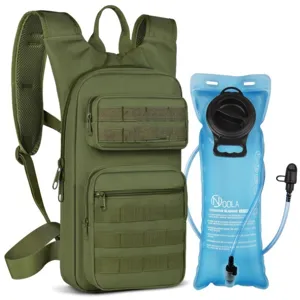 Tactical hydration backpack with 3L water bladder for hiking cycling outdoor sports