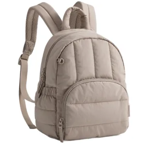 Mini zaino trapuntato impermeabile leggero casual da viaggio per donna borsa scuola