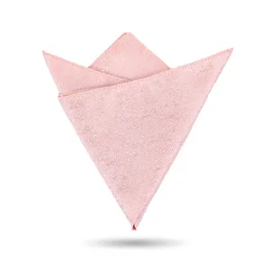 Pañuelo de bolsillo con patrón de espiga rosa para traje de hombre boda formal detalle