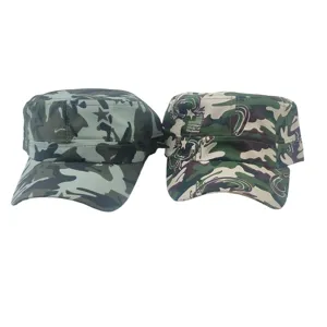 Casquette plate camouflage chapeau militaire d'été protection solaire extérieur hommes