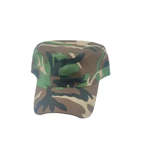 Casquette plate camouflage pour hommes, chapeau militaire tactique d'extérieur, protection solaire.