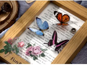 Paketo aftokoliton PET petaloyda triantafyllo fyto DIY diakosmitika aftokolita