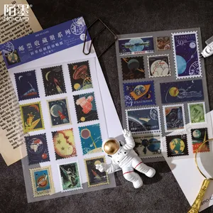 Retro Stamp PVC Transferstickers Met Vintage Geprinte Ontwerpen Van Vlinders En Paddenstoelen Voor DIY Scrapbooking En Journaling