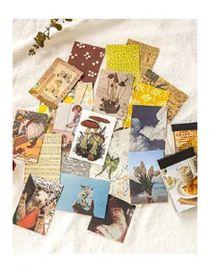 Retro vintage scrapbook material paper decorative stickers for journal DIY crafts design.