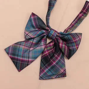 Japanese plaid JK bow tie college style uniform sailor shirt necktie fashion accessory