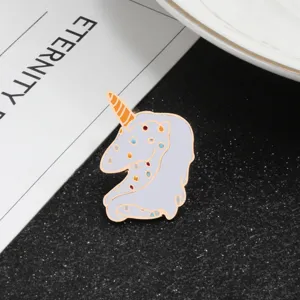 Süßes Einhorn Emailliert Anstecknadel Legierung Brosche Abzeichen Mode Kleidung Geschenk