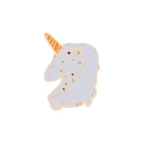 Niedliche Einhorn Emaille Anstecknadel Brosche Legierung Abzeichen Kleidung Accessoires Geschenk