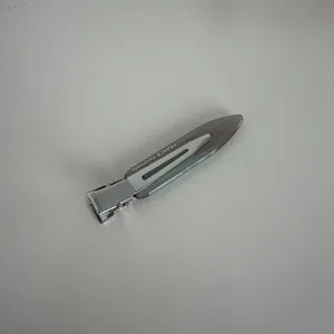 Sleek metal hair clip elegant duckbill design chic hairpin daily hair styling accessory new