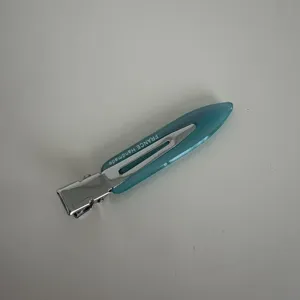 Macaron narrow acetate duckbill hair clip minimalist versatile side bangs hair accessory new