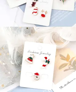 Weihnachten Thema Brosche Detailansicht, Legierung Emaillierte süße Feiertag Abzeichen.