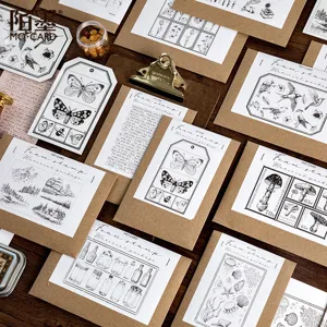Vintage Botanisch Foam Stempel Set Journal DIY Decoratieve Rubber Stempels Retro Plant Vogel Ambacht Schrijfwaren