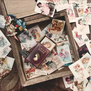 Carta Per Collage Di Diario Di Mini Blocco Note Vintage Estetico Retro Cartoleria Carte Per Scrapbooking Fai Da Te Arte