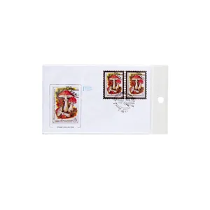 Vintage botanische paddenstoel postzegel stickers voor dagboek scrapbooking knutselen DIY