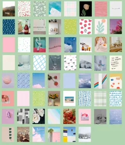 Esthetische zwavelzuurpapier set voor DIY journaling en vintagehandboekdecoratie.
