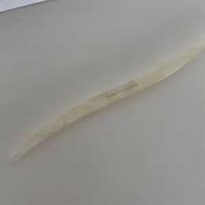 Acetate hair stick minimalist curved hair pin sweet candy style bun hair accessory details