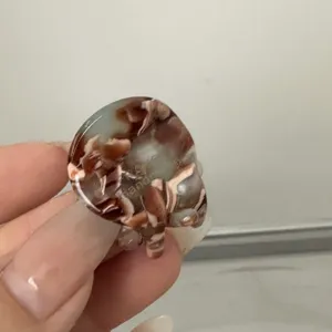 Mini pince à cheveux acétate mignons petits accessoires pour frange coiffure et usage quotidien