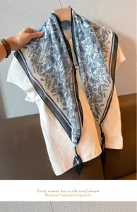 Retro paisley print linen triangle scarf for women, lightweight summer neckerchief and shawl.