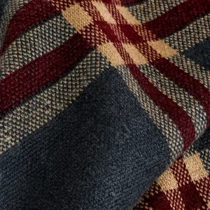 Écharpe homme hiver mélange laine à carreaux, motif classique, douce, chaude, accessorio élégant.