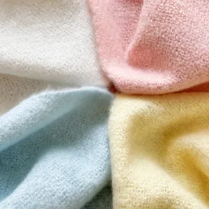 Effen dubbelzijdige imitatie kasjmier sjaal winter warme pluche dames omslagdoek hoofdweergave