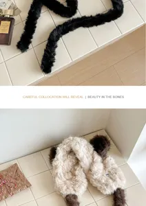 Caches-oreilles ours en peluche moelleux pour femme hiver chaud accessoire cyclisme