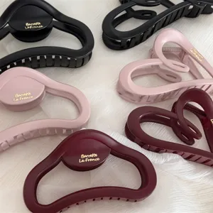 Matte large hair claw clip elegant hair accessory for thick hair styling daily wear