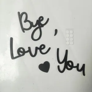 Ornamenti Da Tavolo Con Lettere Inglesi In Legno Stile Minimalista Love You Bye Decorazione Per Casa Soggiorno Scrivania Festa
