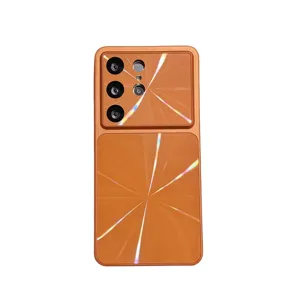 Cover protettiva texture CD Aurora compatibile con Samsung S26 Ultra S25 FE S24 antiurto