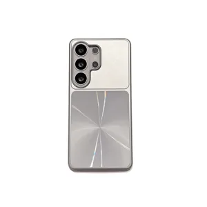 Samsung S26 Ultra Handyhülle CD Muster Hart PC Schutzhülle Stoßfeste Rückseite Abdeckung