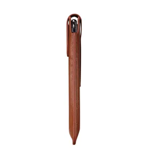 Braune Leder Handy Gürteltasche, universelle vertikale Taillentasche für Smartphones.
