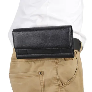 Universal Kunstleder Handytasche Mit Gürtelschlaufe Kartenfach Magnetverschluss Steinmuster Horizontale Handyhülle