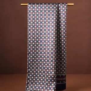 Men's Mulberry Silk Scarf Long Plaid Polka Dot Business Casual Neck Scarf Spring Autumn Winter Fashion Accessories Gift