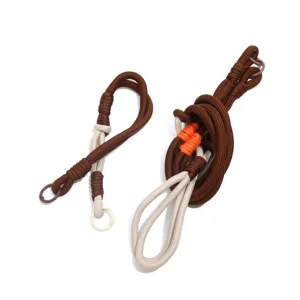 Woven shoulder bag strap replacement, handmade paracord crossbody bag strap accessory.