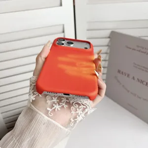 Thermisch kleurveranderend telefoonhoesje voor iPhone, duurzame harde beschermhoes.