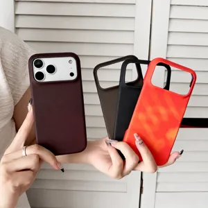 Thermisch van kleur veranderende harde telefoonhoes voor iPhone, mooie beschermhoes nu.