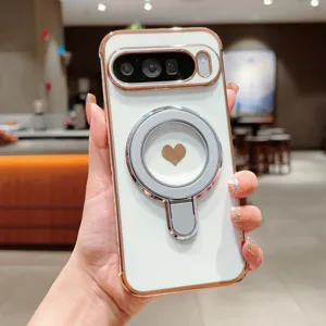 Epichrysomeni thiki tilefonou me mageitiki vasi daktiliou gia Pixel 9 Pro XL