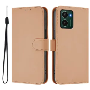 PU lederen portemonnee telefoonhoesje met koord magnetische flip voor Nokia HMD Pulse Pro