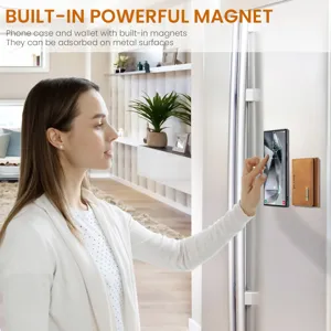 Étui portefeuille magnétique pour Samsung Ultra, coque en cuir détachable avec aimant puissant.