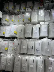 Transparent magnetic phone case acrylic clear protective back cover for multi models