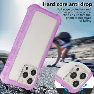 Protective frosted hard case compatible with iPhone 17, offering ultimate drop resistance.