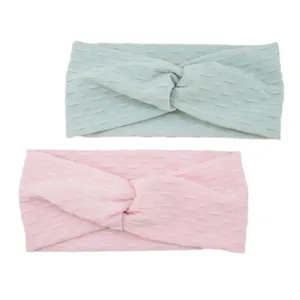 Cross yoga sports headband elastic hair band running hair accessory wide head cover set