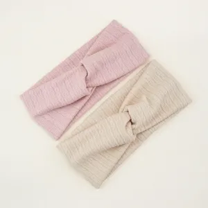 Ensemble de banderoles tricotées, bandeau élastique respirant pour le yoga et le sport.