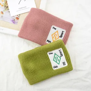 Bandeau tricoté double couche hiver chaud sport serre-tête large accessoire de cheveux mode