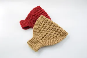 Diadema de lana tejida orejeras de invierno punto burbuja accesorio de pelo diseño cálido y cómodo